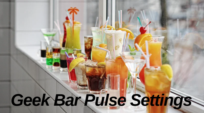 Geek Bar Pulse Settings